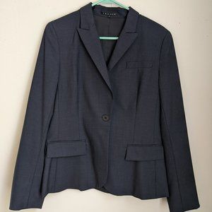 Theory Gabe B Blazer - Indigo - Size 10